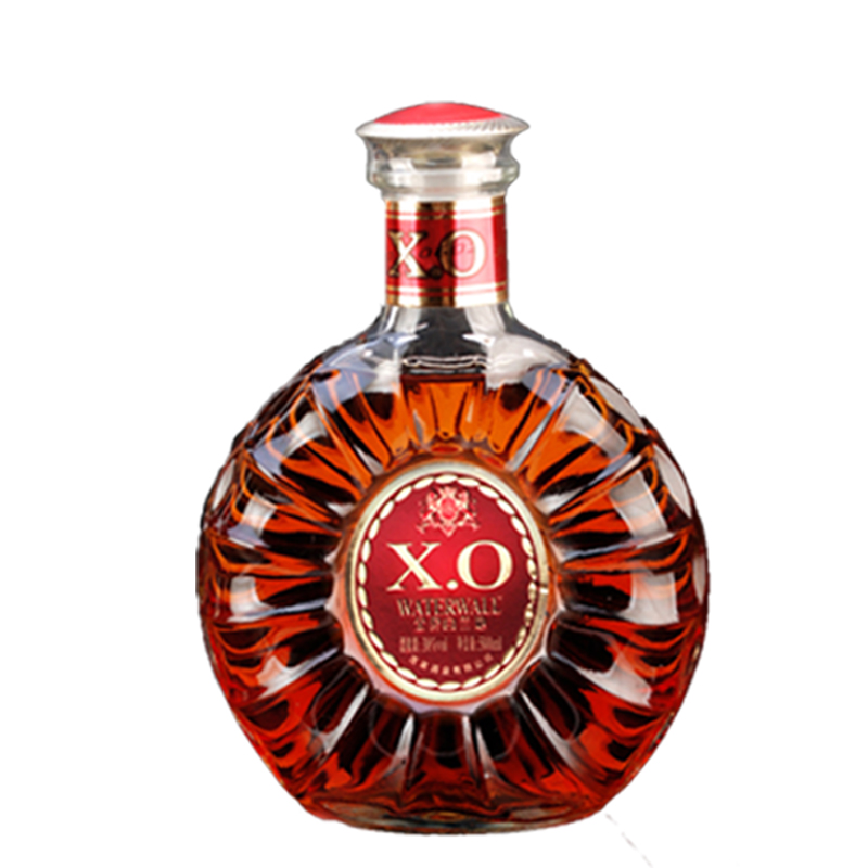 金巴利洋酒无礼盒装金奖白兰地xo酒可调酒鸡尾酒500ml2瓶